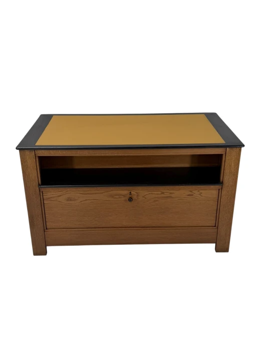 Art Deco Modernist Free-Standing Desk by J.A. Muntendam for L.O.V. Oosterbeek